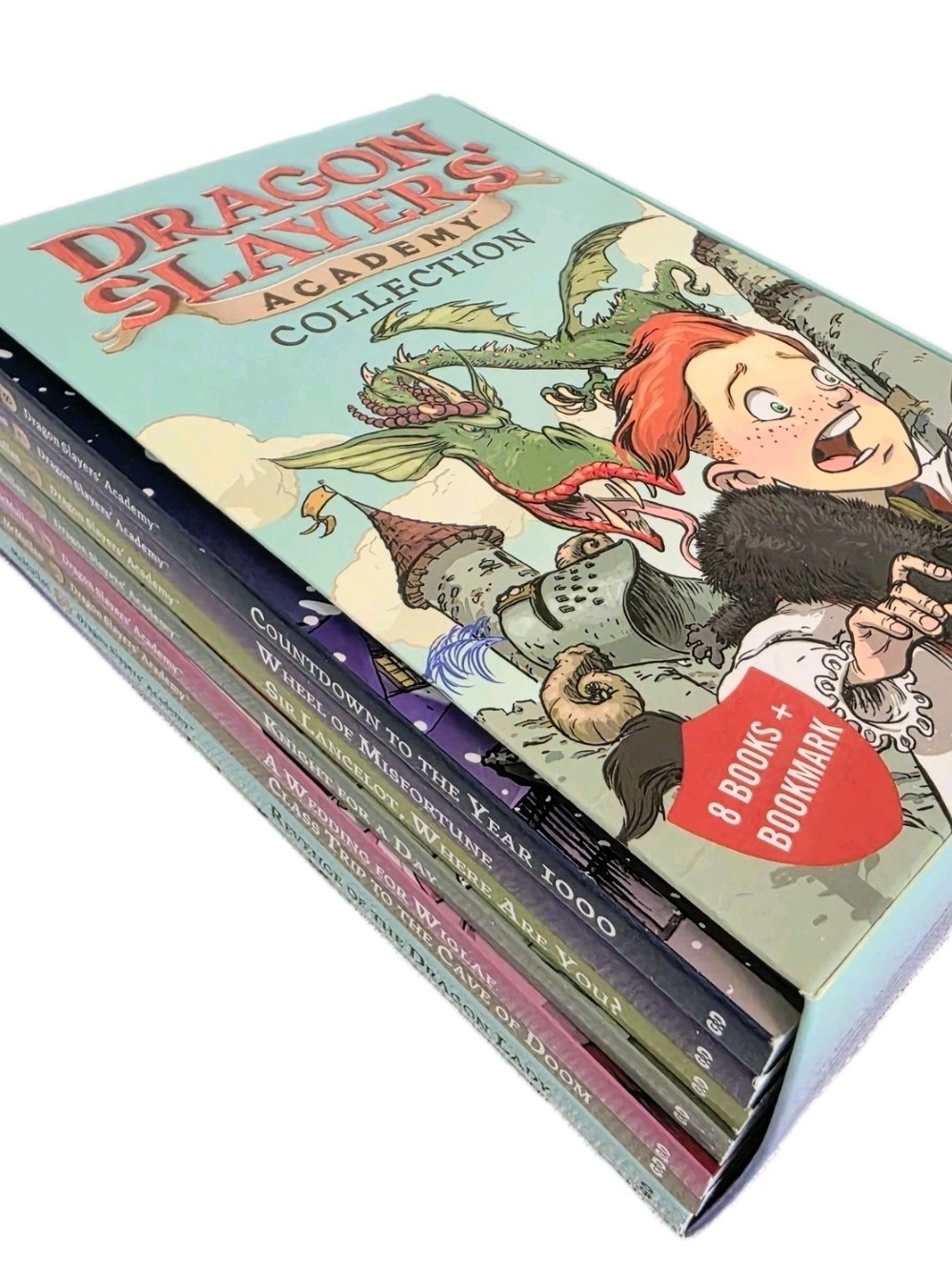 Dragon Slayers’ Academy Collection Book Set Fiction Adventure 7-10 Yrs McMullan